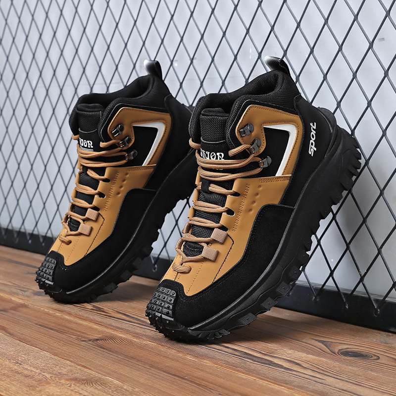 Men Shoes Boots - Zapatos de senderismo de ancho ancho
