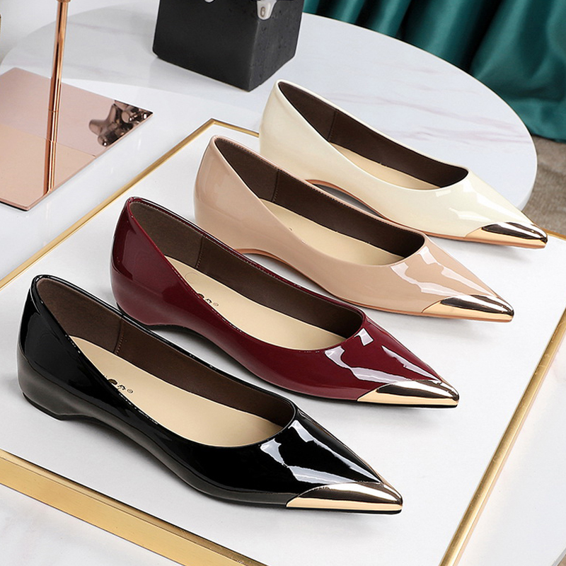 Men'S Shoes Slip On - Zapatos BIGTREE de tacón bajo para