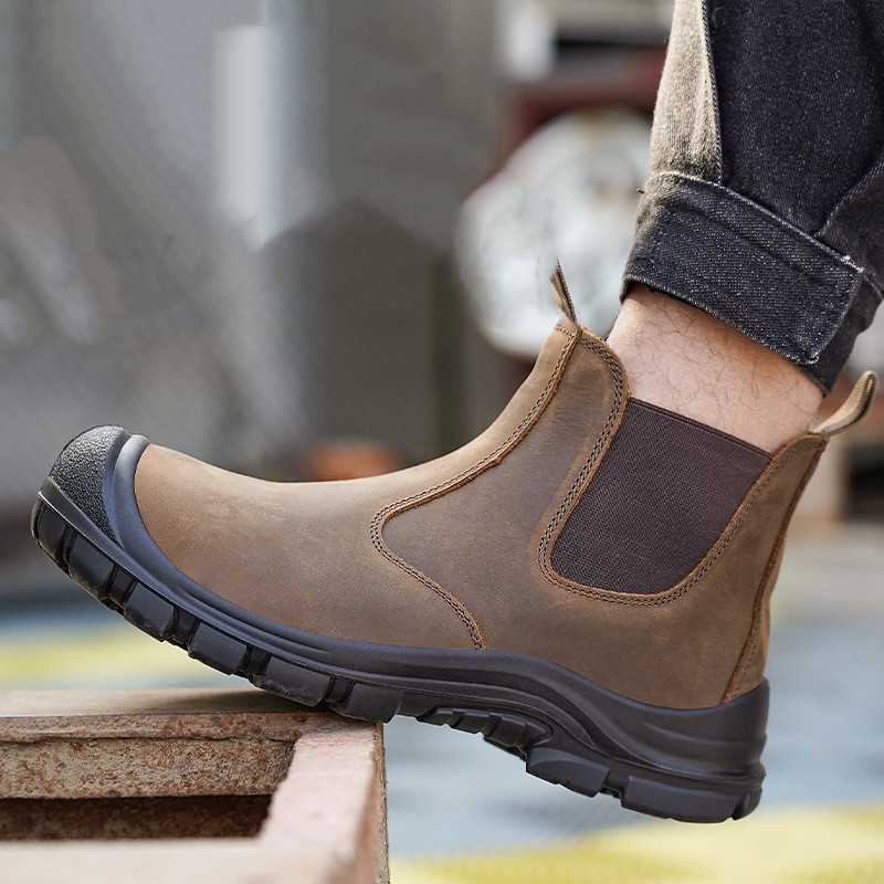 Men'S Shoes For Work - Botas de trabajo con puntera de