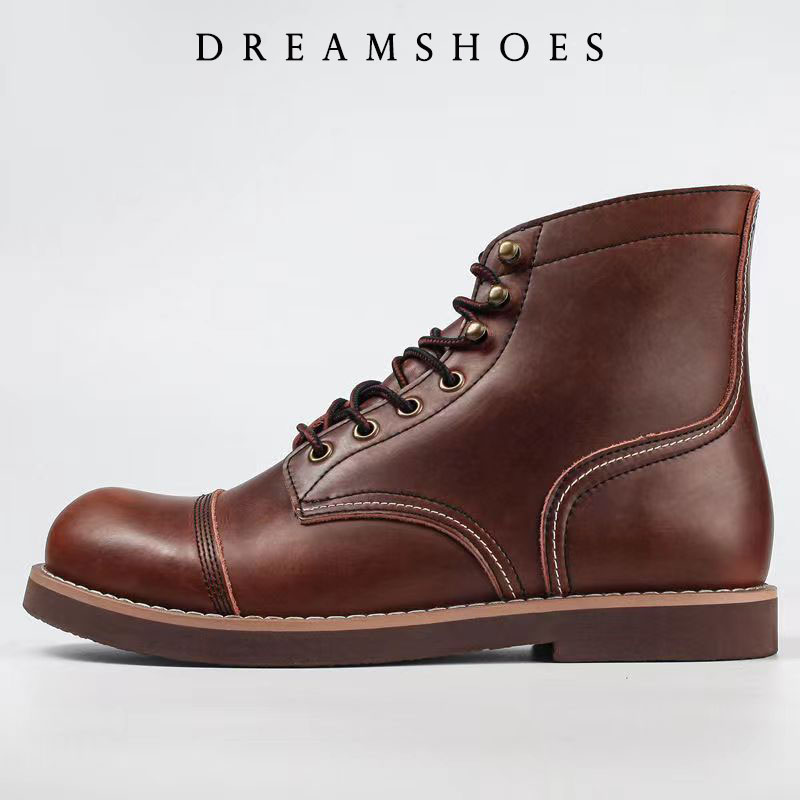 Men Shoes Boots - 2026 japoneses nuevos Vintage diseñador hecho
