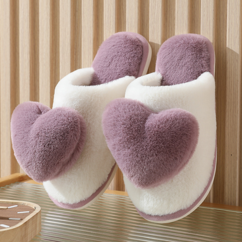 Men Shoes Winter - Pantuflas de Algodón con Patrón de
