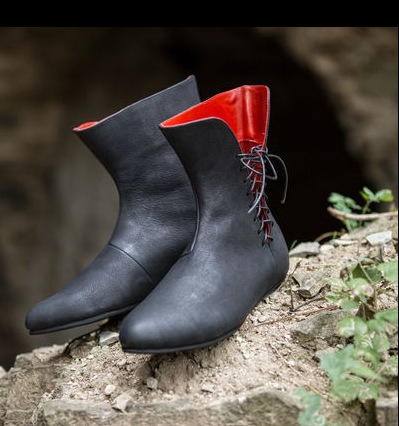 Men Shoes China - Zapato medieval de cuero para hombre,