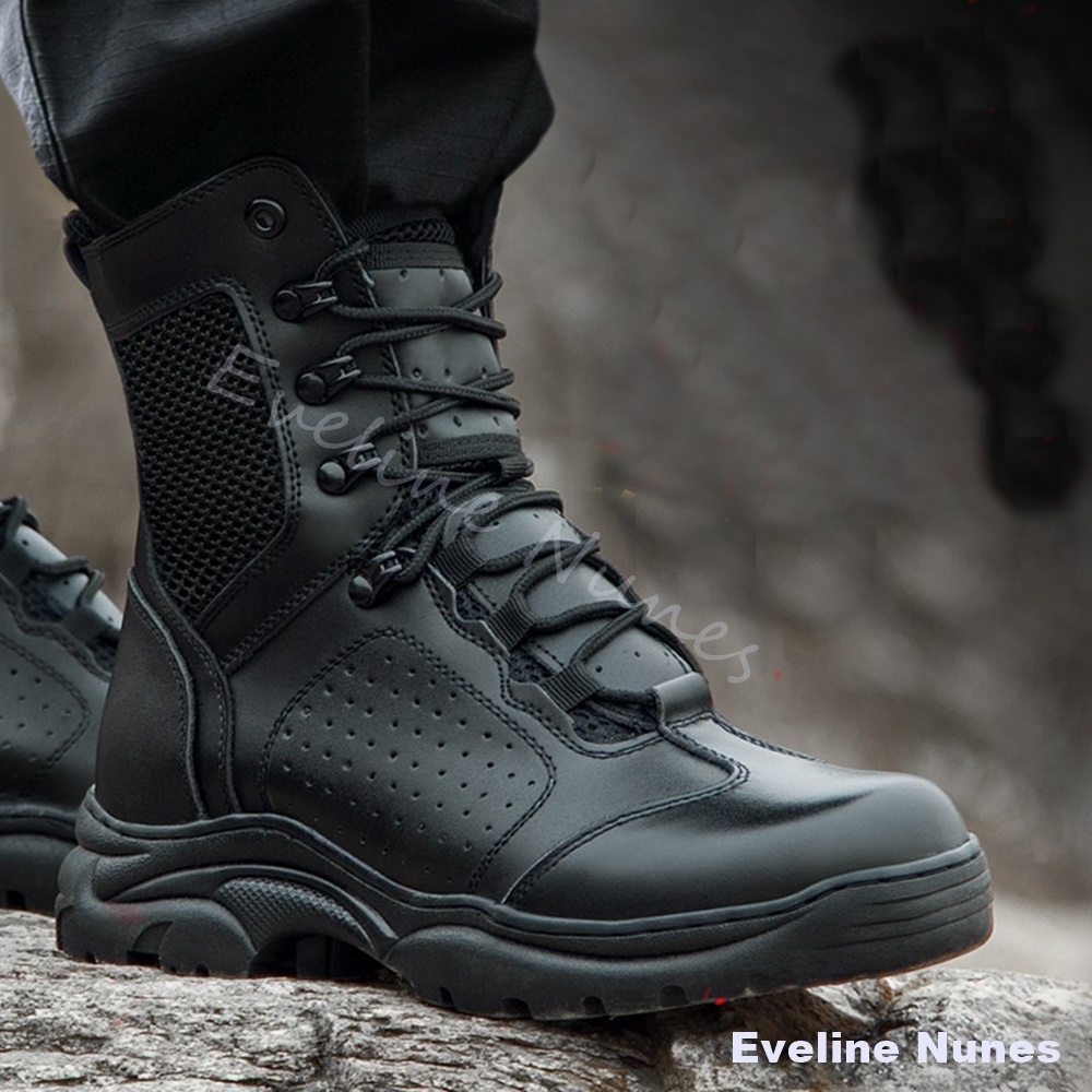 Botas de combate tácticas de m - Men'S Shoes For Work reseña y precio