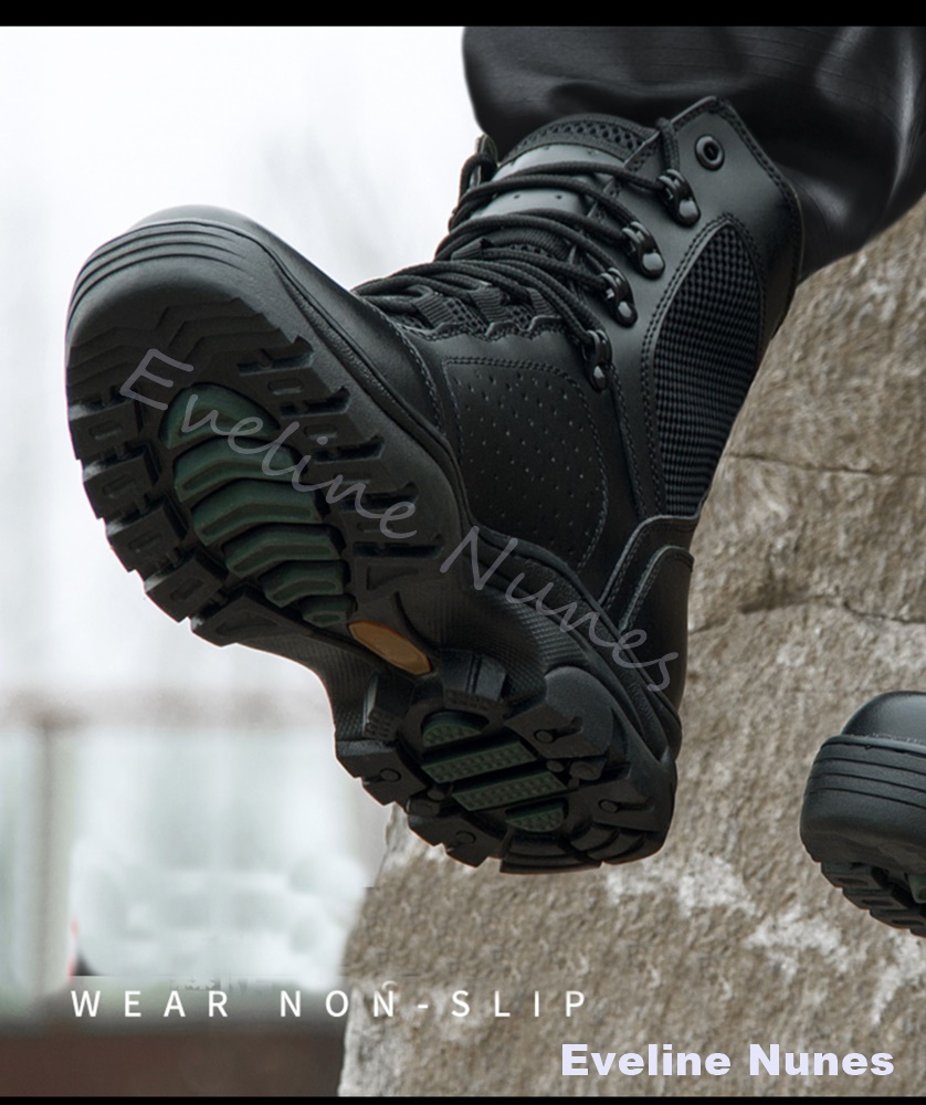 Botas de combate tácticas de m - Men'S Shoes For Work reseña y precio