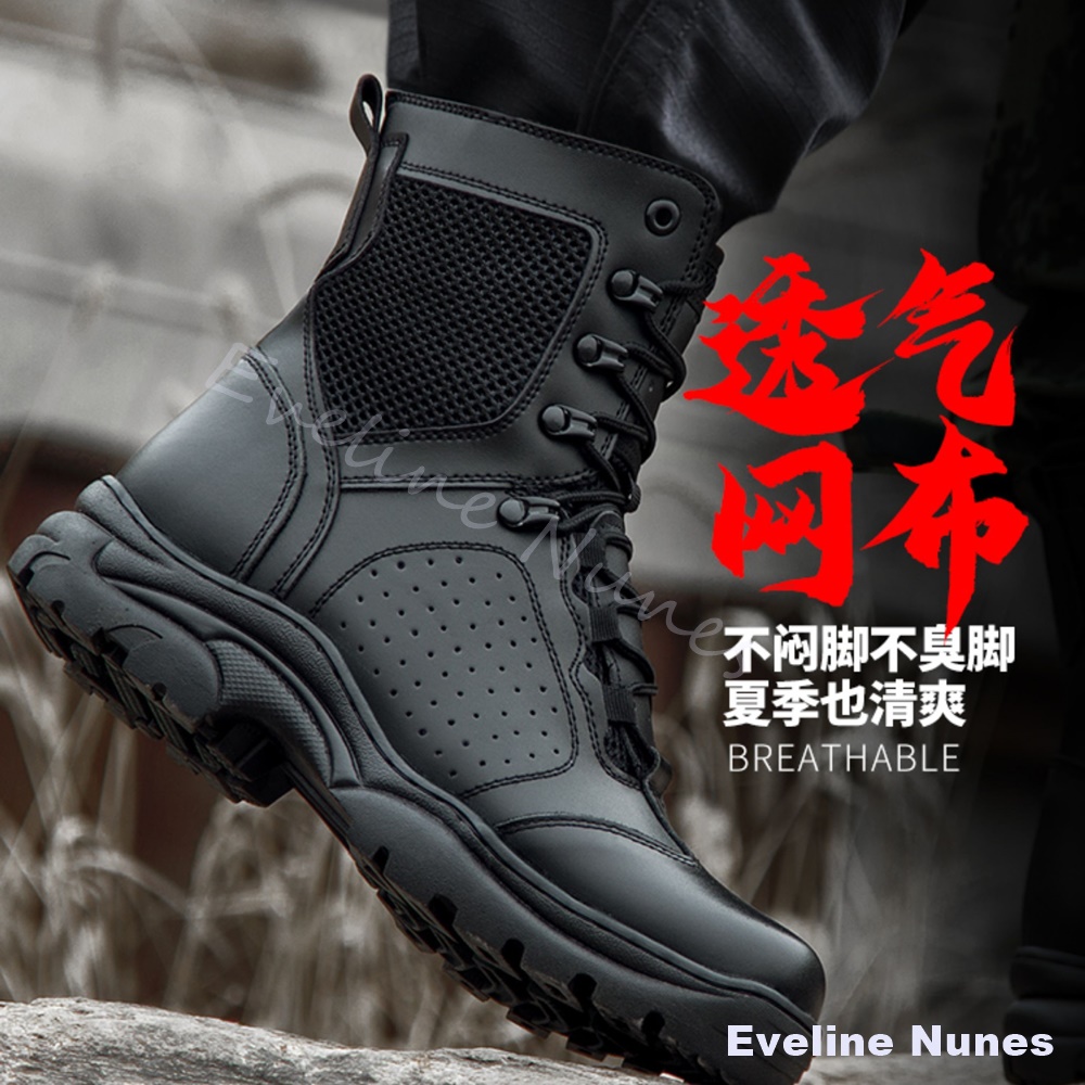 Botas de combate tácticas de m - Men'S Shoes For Work reseña y precio