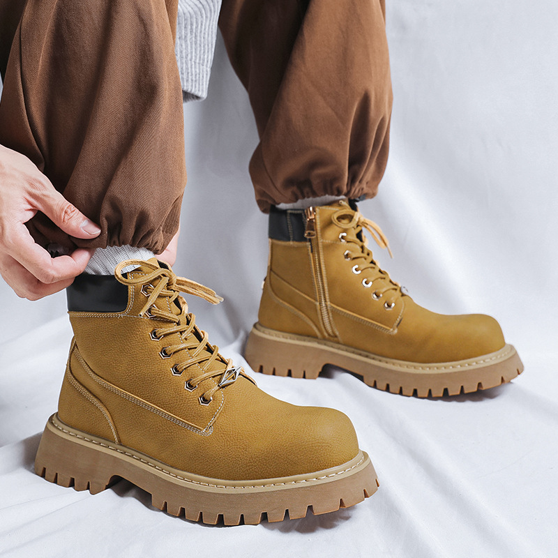 Botas de plataforma para vesti - Men'S Shoes For Work reseña y precio