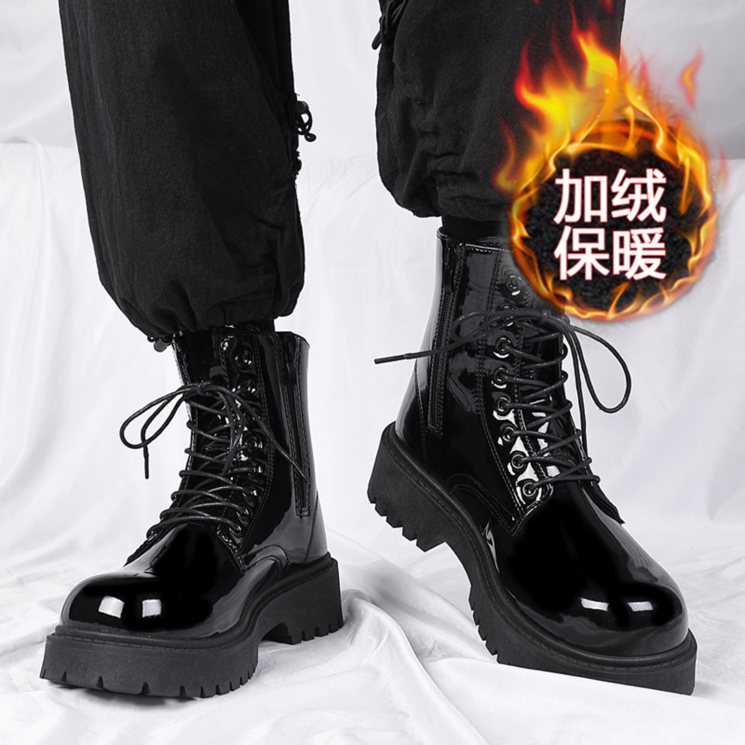 Botas de invierno para hombre, - Men'S Shoes For Work reseña y precio