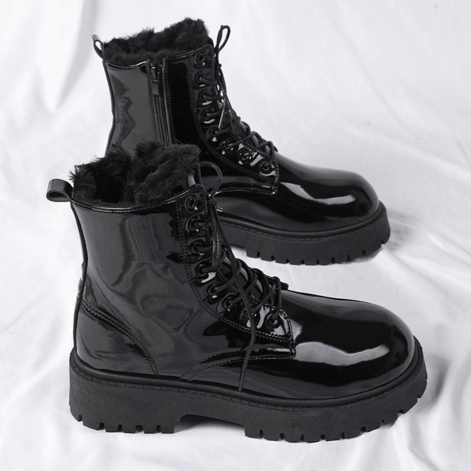 Botas de invierno para hombre, - Men'S Shoes For Work reseña y precio