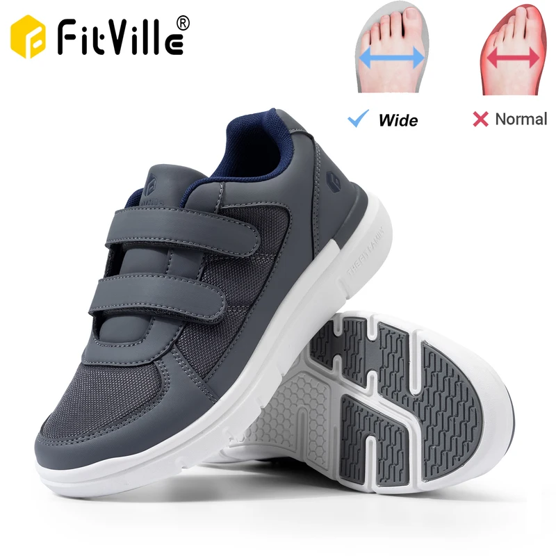 Zapatos Diabéticos FitVille pa - Men'S Shoes Diabetic reseña y precio