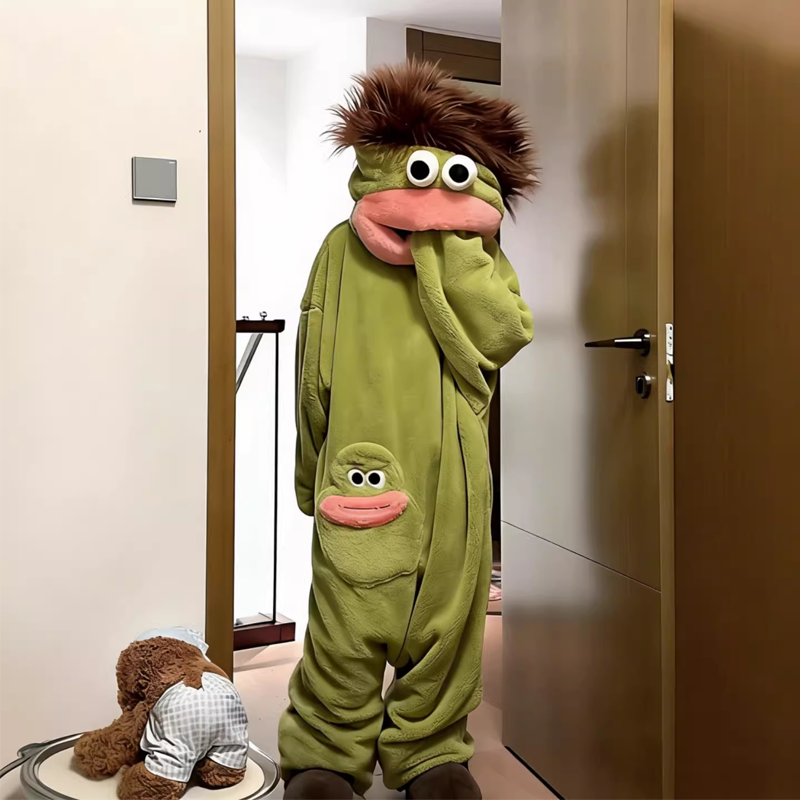Pijama de una pieza con diseño - Men Shoes China reseña y precio