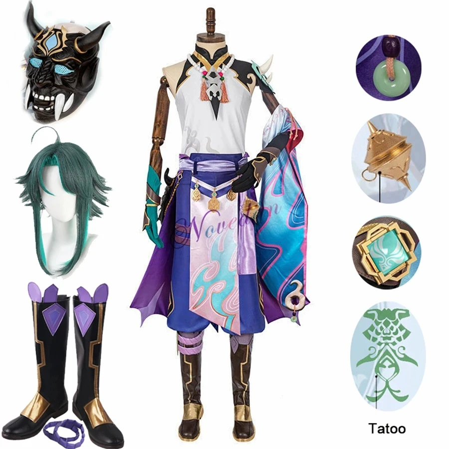 Genshin Impact Xiao-Disfraz de - Men Shoes China reseña y precio
