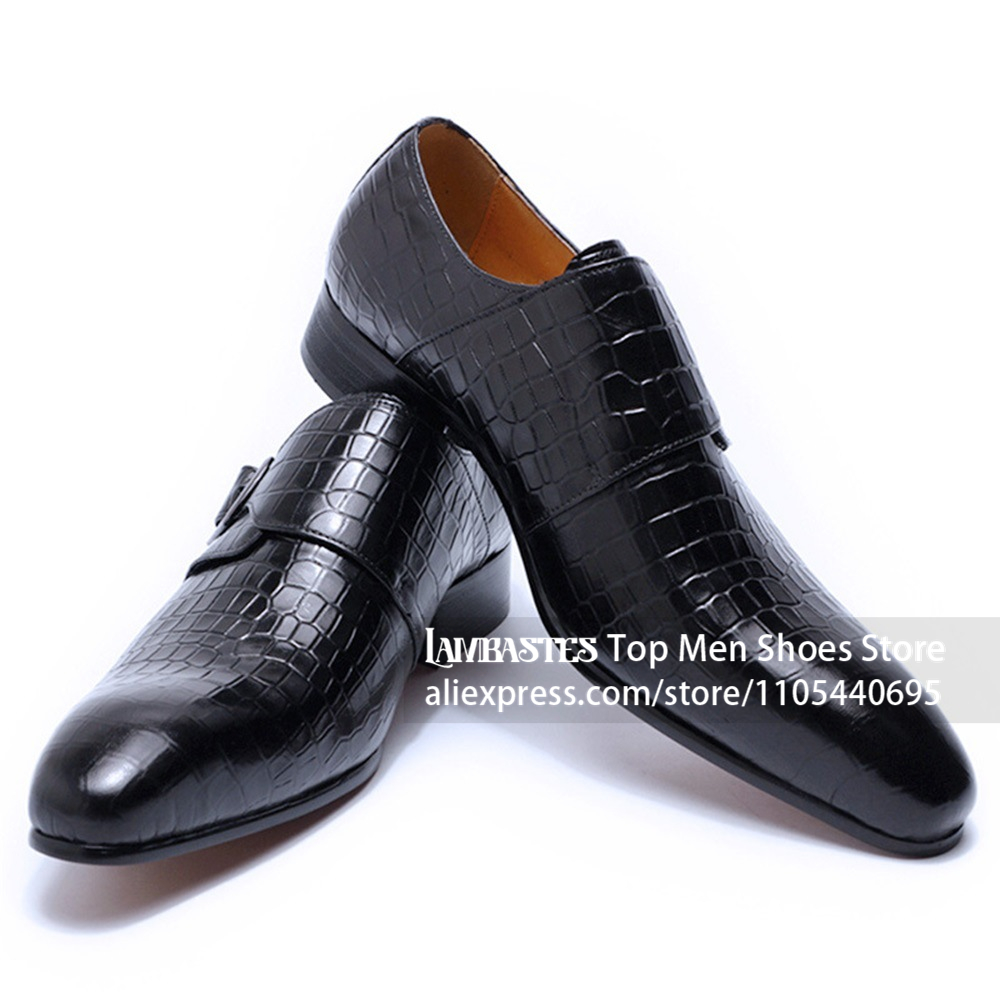 Zapatos de Vestir de Cuero con - Men'S Shoes Navy Blue reseña y precio