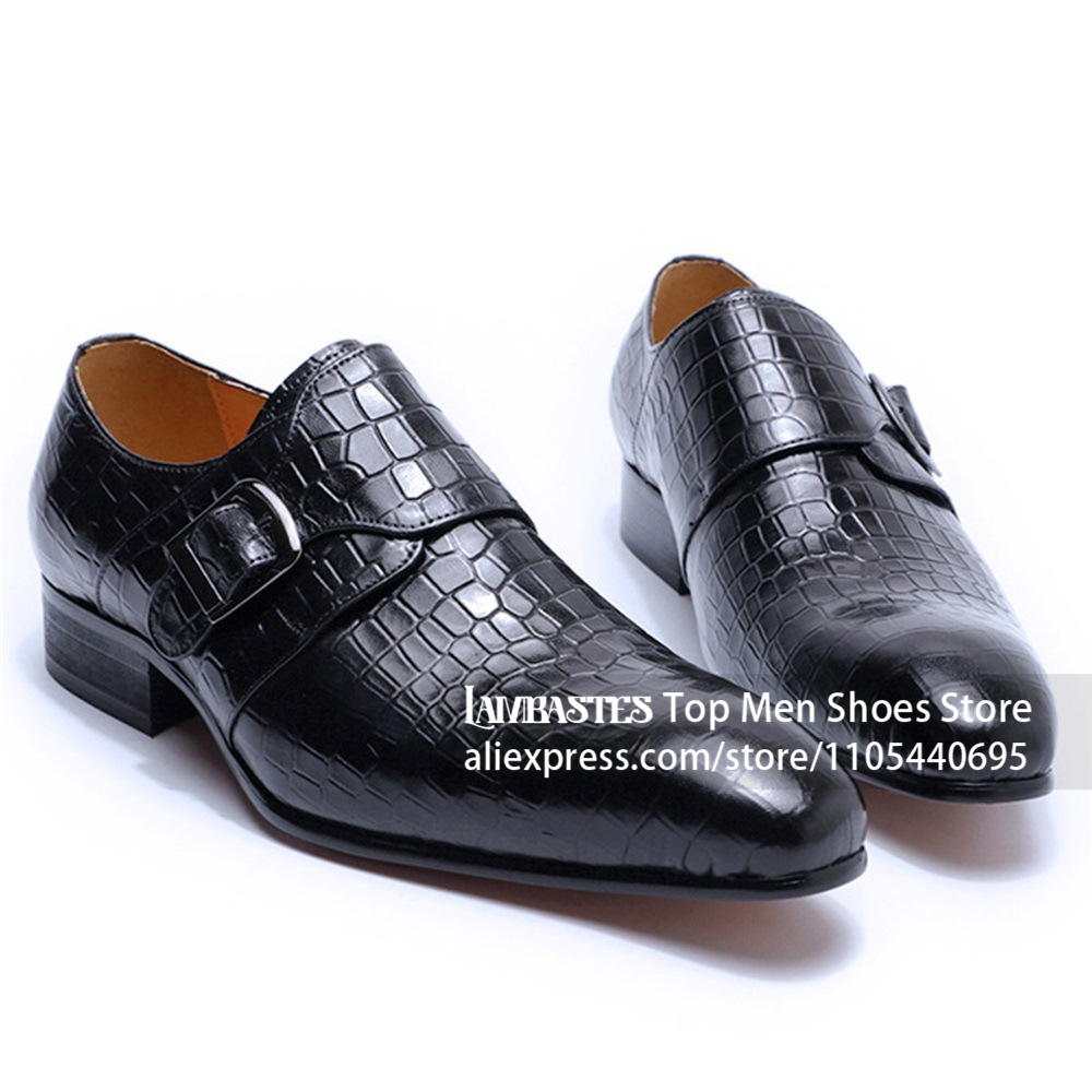 Zapatos de Vestir de Cuero con - Men'S Shoes Navy Blue reseña y precio