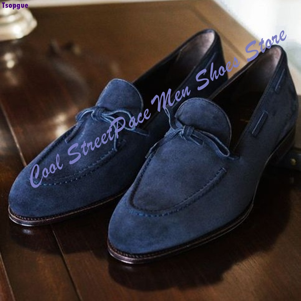 Mocasines Casuales de Negocios - Men'S Shoes Navy Blue reseña y precio