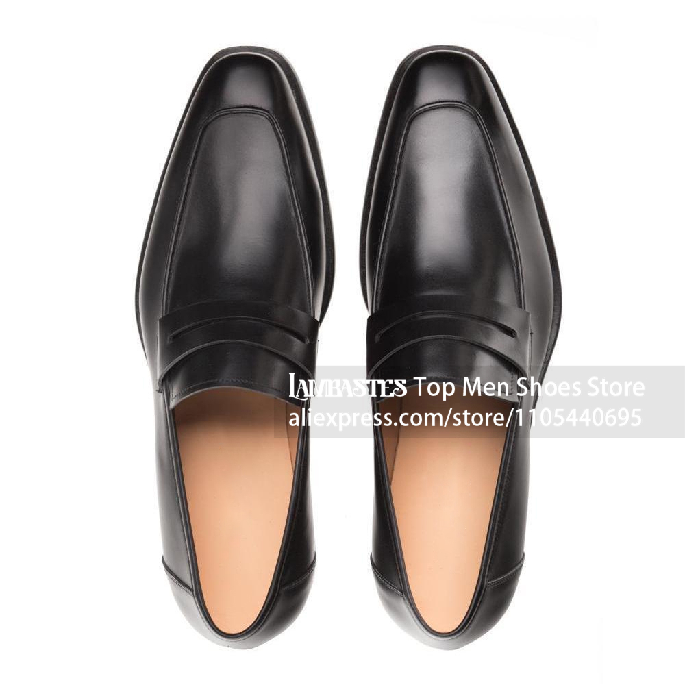 Mocasines de cuero PU azul mar - Men'S Shoes Navy Blue reseña y precio