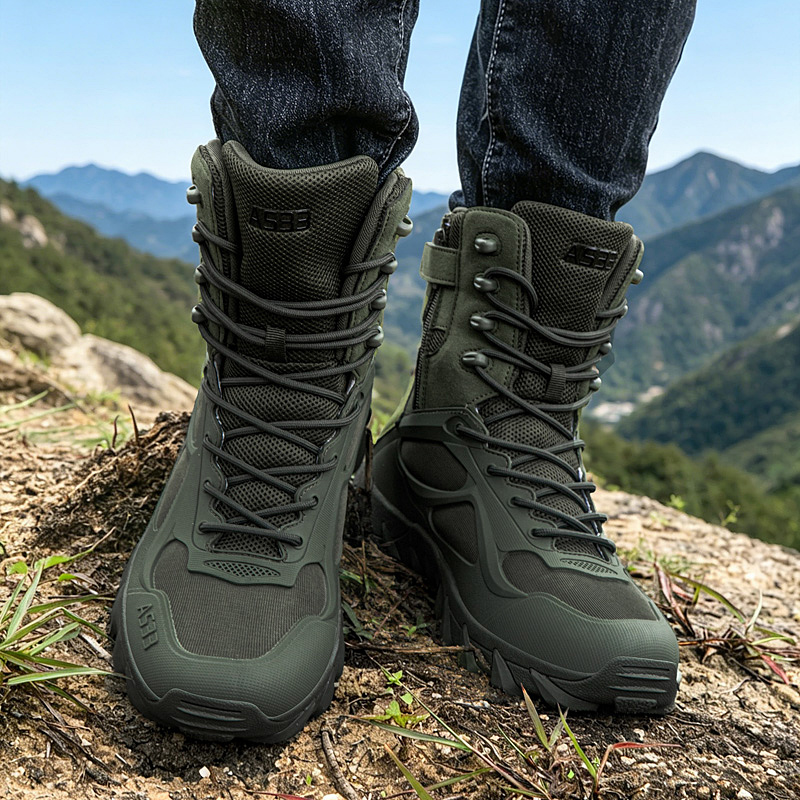 Botas tácticas para hombre, bo - Men'S Shoes For Work reseña y precio