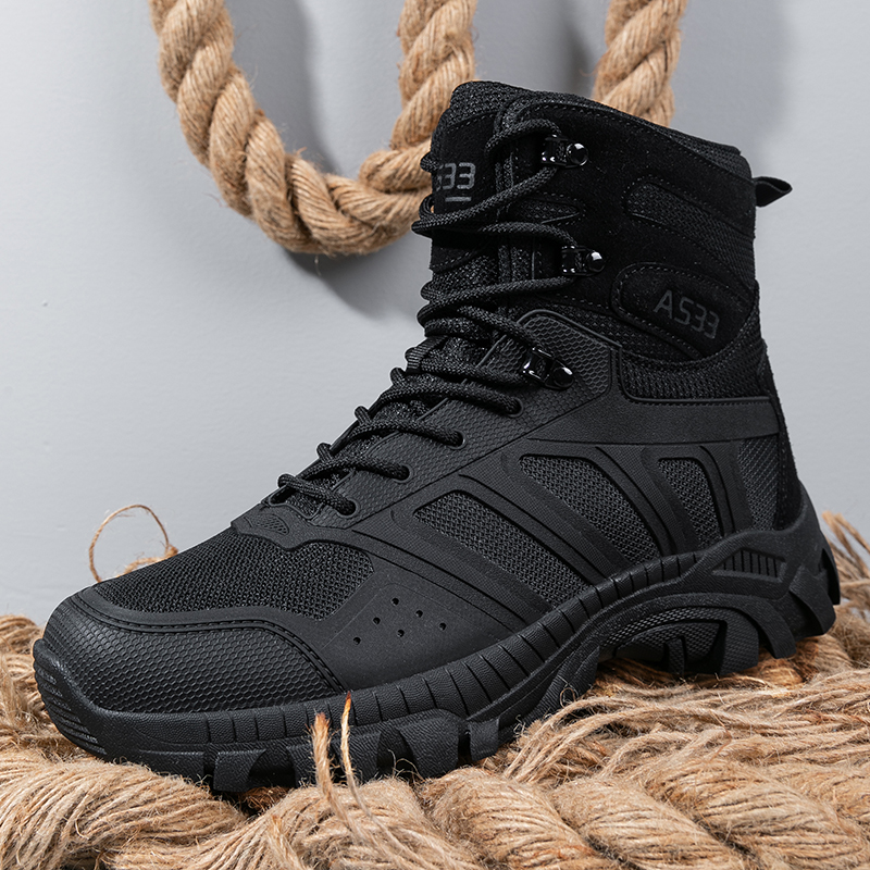 Botas tácticas con cordones pa - Men'S Shoes For Work reseña y precio