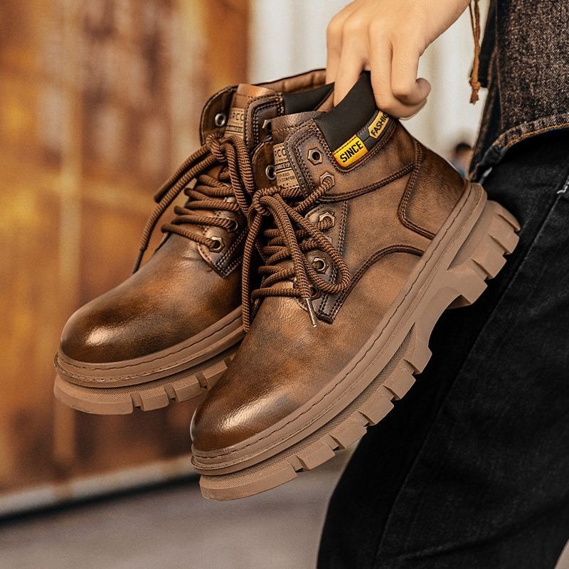 Botines de plataforma Vintage  - Men'S Shoes For Work reseña y precio