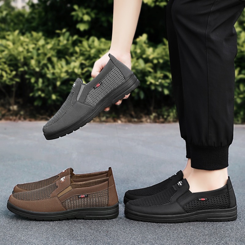 Mocasines de malla transpirabl - Men Shoes Loafers reseña y precio