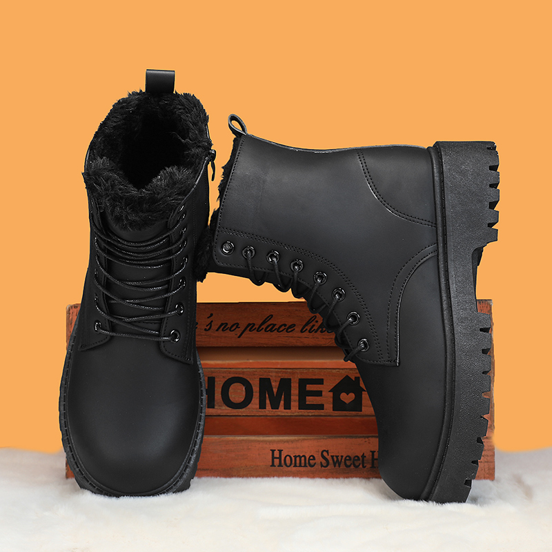 Botas de invierno para hombre, - Men'S Shoes For Work reseña y precio