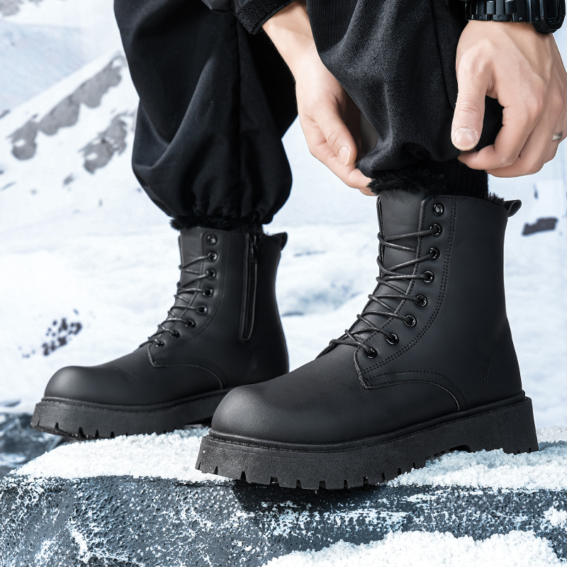 Botas de invierno para hombre, - Men'S Shoes For Work reseña y precio