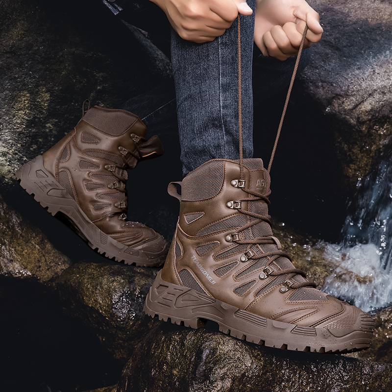 Botas tácticas de senderismo a - Men'S Shoes For Work reseña y precio
