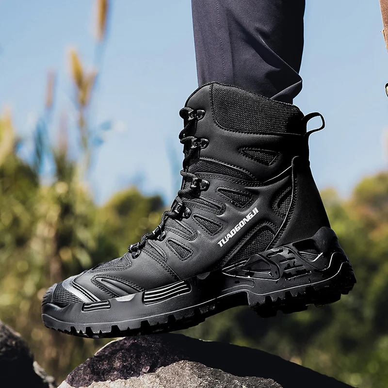 Botas tácticas de senderismo a - Men'S Shoes For Work reseña y precio