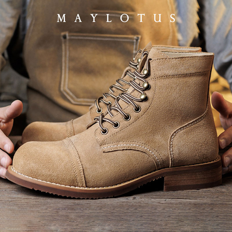 Botas de gamuza con suela Good - Men Shoes Boots reseña y precio