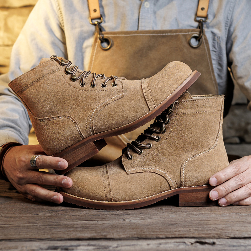 Botas de gamuza con suela Good - Men Shoes Boots reseña y precio