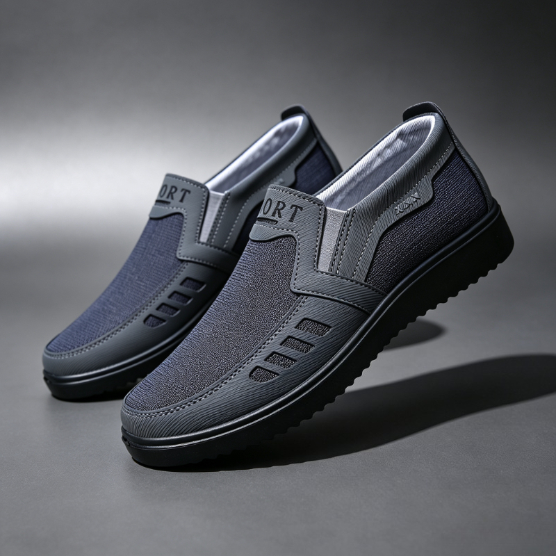 Mocasines de lona sin cordones - Men Shoes Loafers reseña y precio